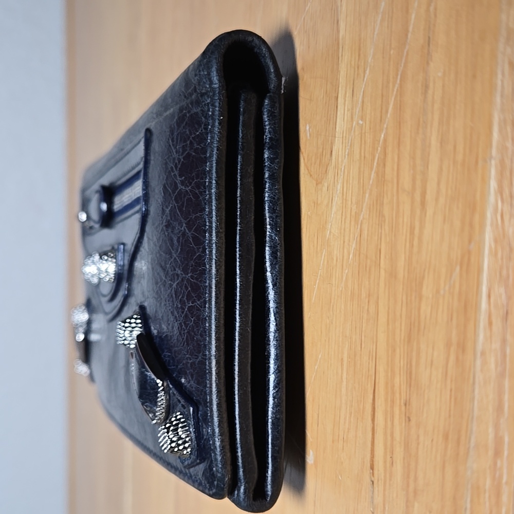 Balenciaga Motocross Le City Lambskin Long Wallet - Picture 6 of 8